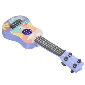 Toddler Mini Ģitāra Havajiešu Ģitāra Bērniem Modelis Agrīnās Izglītības Rotaļlieta, Plastmasas Mūzikas Instrumentu