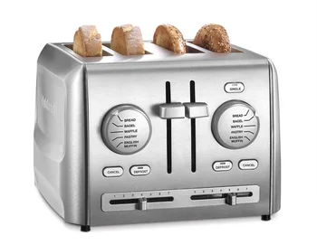 Tosteri 4 Šķēle Tosteris Maize Maker Mazo Mājās Tosteris Daudzfunkcionāls Apkures Automātiska Tostu Brokastis