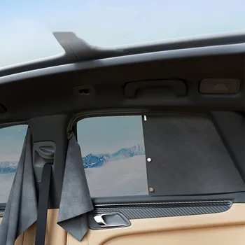 Toyota Corolla 2019-2021 RAV4 2019-2022 Camry Dubultā Slāņa Auto Saules Ēnā Acs Spēcīgu Magnētu Adsorbcijas Zamšādas Loga Aizkars
