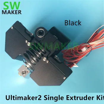 UM2+ 3D printera daļas Ultmaker2+ V5 V6 j vadītājs presēt vienu komplektu, visus metāla drukas galviņa karstā beigām komplekts