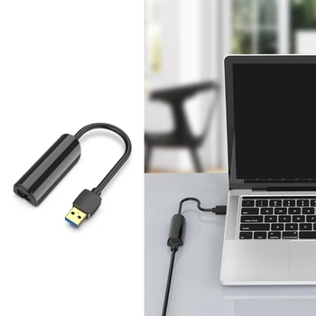 USB, lai RJ45 LAN Adapteris USB savienojumu ar Ethernet Adapteris Desktop Laptop N58E