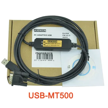 USB-MT500 Programmēšanas kabelis WENVIEW Easyview MT506/MT508/MT509/MT510 Touch panel HMI Datu Lejupielādi ar Adapteri