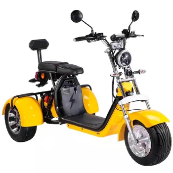 Vairumtirdzniecības 60V 12AH Litija Akumulators 1500W Pieaugušo 3 Riteņu Elektrisko Motorollera Tricikls Motociklu