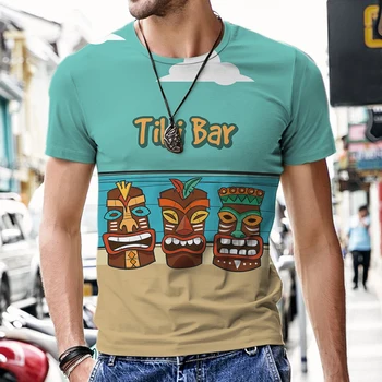 Vasaras Vīriešu T-krekls Zaudēt Vietējo Stila Modelis 3D Drukāšanas Harajuku Gadījuma Ērti Šorti Vīriešu Modes Peldēšana Cool