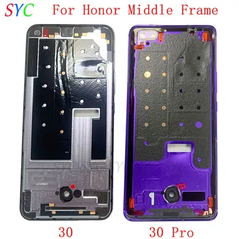 Vidū Rāmja Centrs Šasijas Segtu Mājokļu Huawei Honor 30 Pro Tālrunis Metāla LCD Rāmja Daļas, Remonts