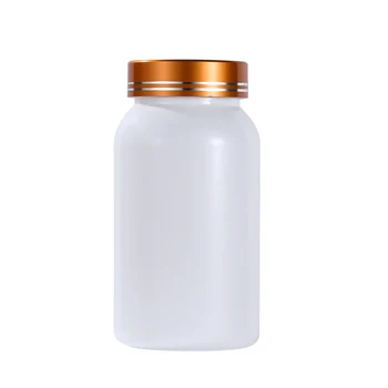 WEIHAOOU Pill Pudeles Baltas Plastmasas Medicīna Pudele Tukša Ķīmiskā Traukos ar Vāciņiem, lai Šķidrums, Cieta viela Pulveris Kapsula Medicīna