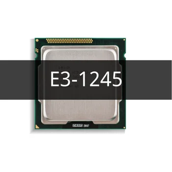 Xeon Procesors E3-1245 e3-1245 E3 1245 Quad-Core Procesoru, LGA1155 Desktop CPU stock elektronisko komponentu E3-1245