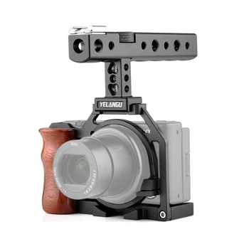 YELANGU C20-B Splittable Video Kamera, Būris Stabilizators ar Rokturi Sony ZV-1,Fotokameru Aksesuāri Sony ZV-1
