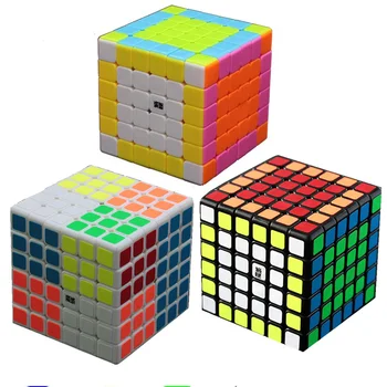 YJ MoYu AoShi 6x6x6 69mm Ātrums Puzzle Cube Profesionālās Vērpjot Kubi Cubo Magico Classic Learning Izglītības Rotaļlietas, Bērnu Dāvanas
