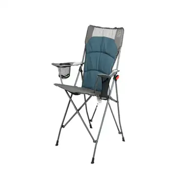 Zvejas krēsls Kempinga krēsls Saliekamais krēsls Salokāms krēsls ar makšķeri Makšķerēšanas piederumi, makšķeres Baitcaster makšķeres co