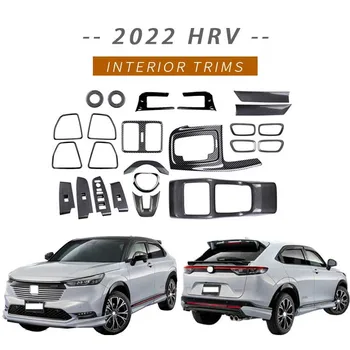 Ārējo un Iekšējo Auto Piederumi Hondas VEZEL/HRV 2022 Jaunu ABS Chrome Pilns Komplekts Durvju Roktura Vāciņš