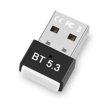 Ērti, Viegli Pārvadāt Dongle Uztvērēju Plug And Play Bluetooth saderīgu Adapteri Bezvadu USB Uztvērējs Datu Pārraide