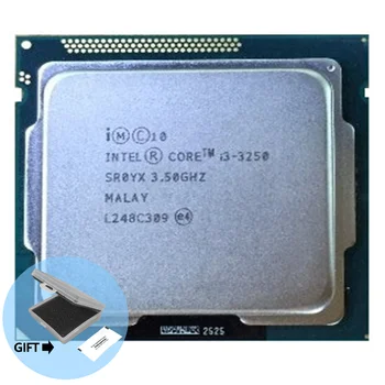 процессор 3,50 GHzLGA1155 для настольного ПК, Процессор Intel Core i3 3250, процессор 3M /Cache,процессор