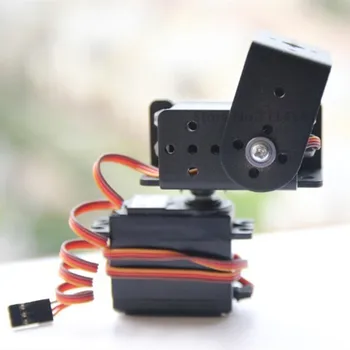 1set 2 DOF Pan un Tilt Ar Mg995 Servos Sensoru montāžas Komplekts Par Arduino Robots Uzstādīt Auto Plaknes DIY