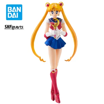 Noliktavā Bandai SHFiguarts Bishoujo Senshi Sailor Moon Tsukino Asv Animācijas Color Edition Sākotnējais Attēls Rīcības Modeli Rotaļlietas